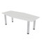 Skutchi Designs 33.5 in W, 69.5 in L, 29 in H, Engineered Wood Top, White HAR-HEXIR-34X70PT-WC - alternate 1